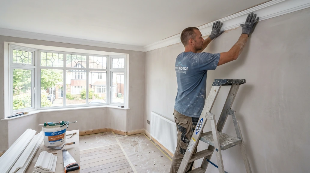 Coving and cornice installation Rochdale