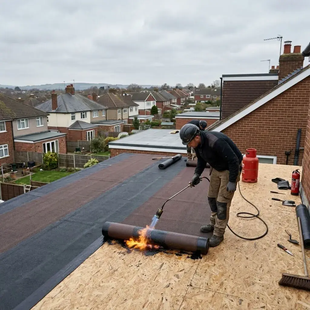 Felt roofing installation Rochdale